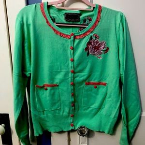 Voodoo Vixens sweater size 3x
